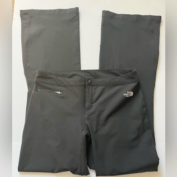 North Face Flight Series Black Hiking Casual Pants Size 4 Long - Picture 1 of 10